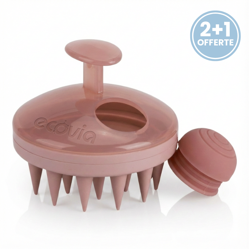ScalpCare – Brosse exfoliante pour cuir chevelu Ecovia